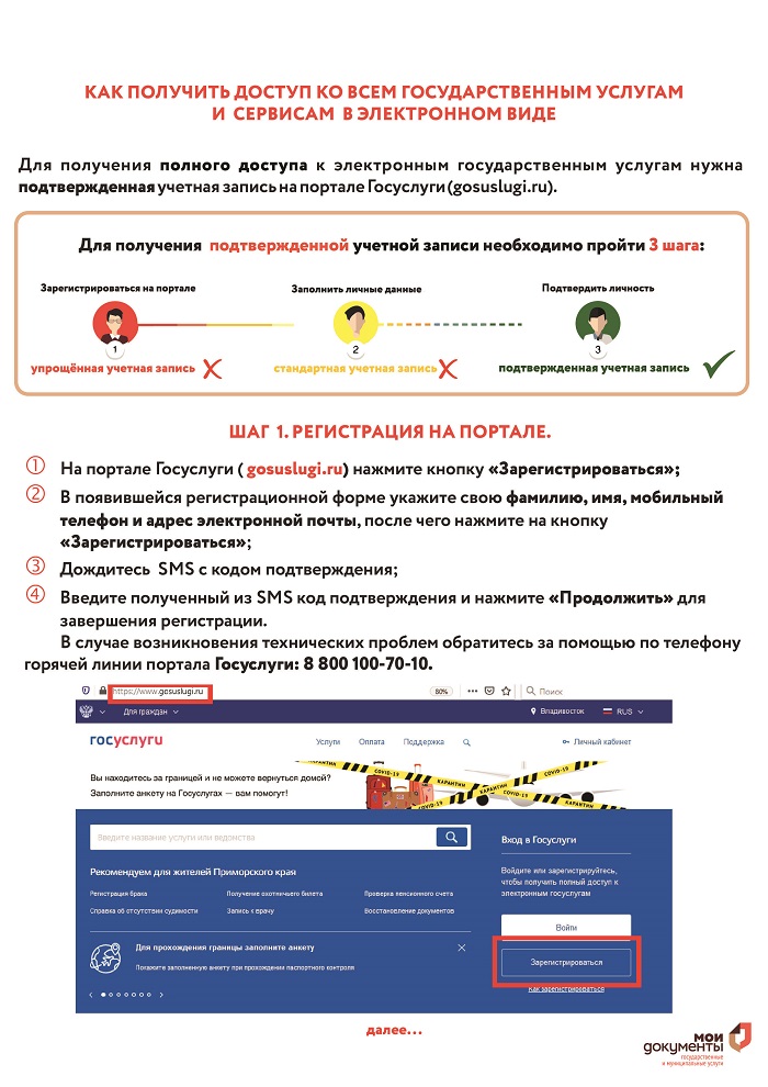 Как подтвердить УЗ