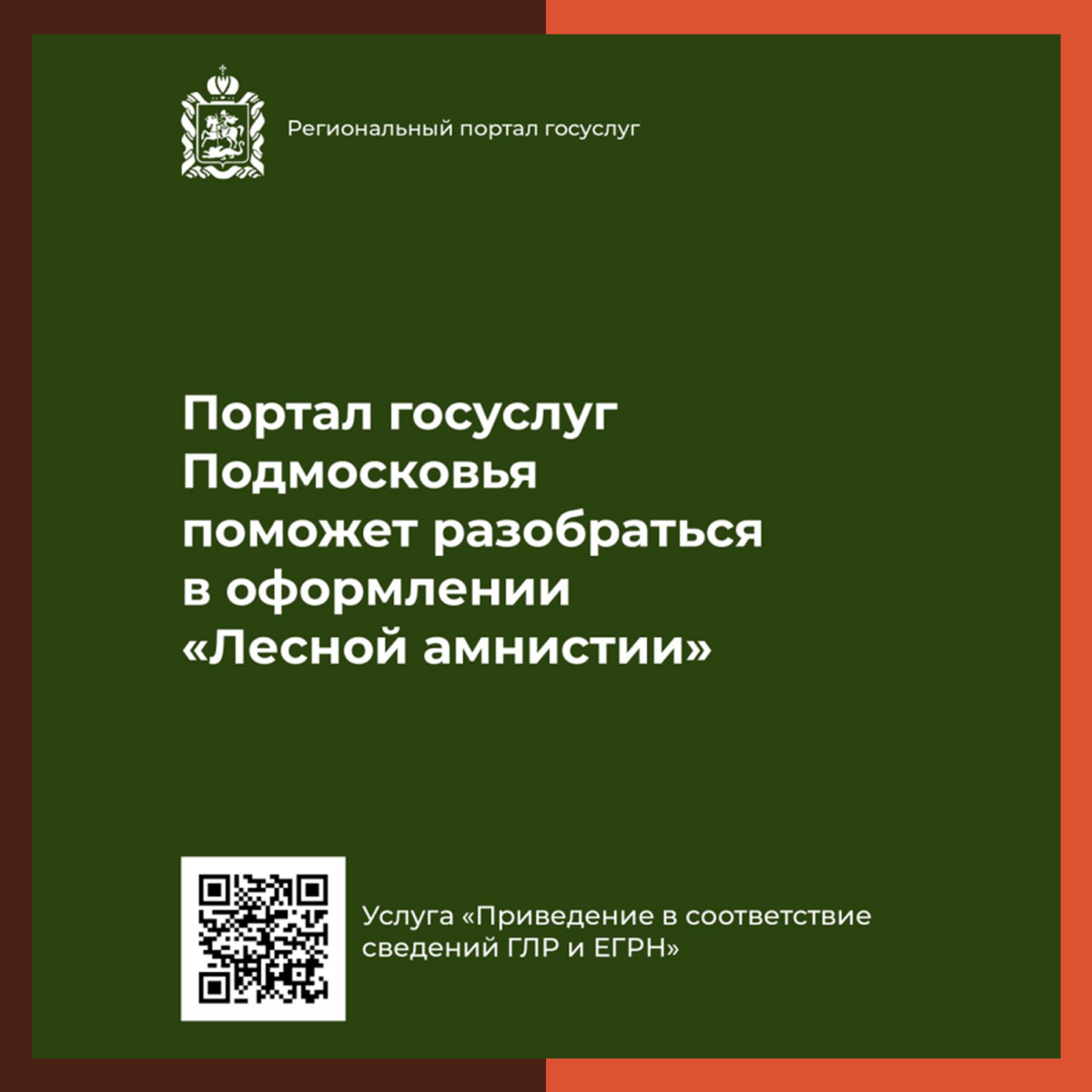 Портал госуслуг Подмосковья поможет жителям разобраться в оформлении лесной амнистии