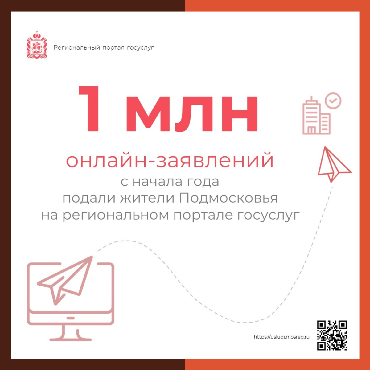 1 МЛН — Онлайн-заявлений