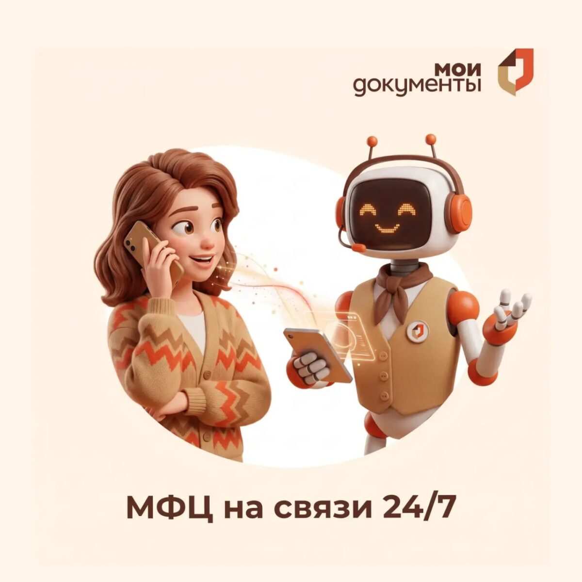 Робот Галина приняла уже более ❕ млн звонков от жителей Московскойобласти